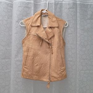 Jil Sander leather vest